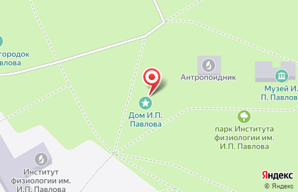 Музейно-выставочный центр им. И.П. Павлова на карте