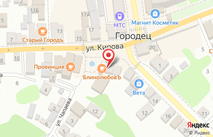 Центр недвижимости в Нижнем Новгороде на карте