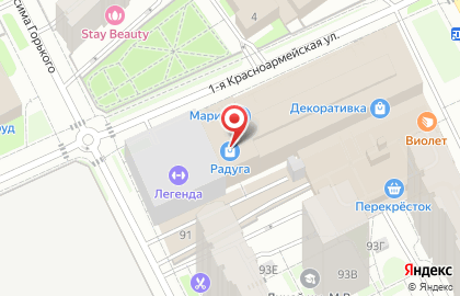 Салон LORENA кухни в Свердловском районе на карте