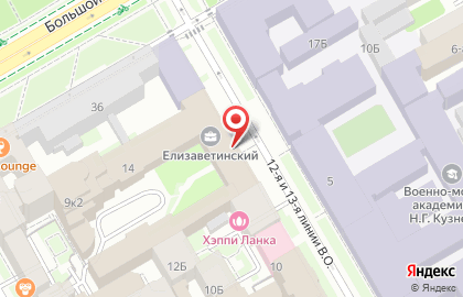 Deutsche Telekom IT Solutions в Василеостровском районе на карте