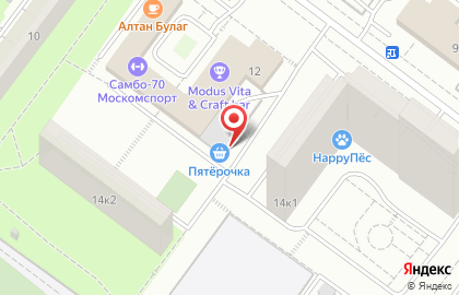 Служба доставки пиццы, суши и вок FoodBand.ru на улице Бутлерова на карте