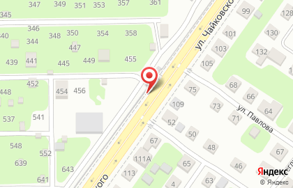 АС на улице Чайковского на карте