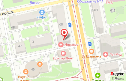 Кафе китайской кухни в Санкт-Петербурге на карте