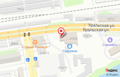 Садовый центр LETTO на Уральской улице на карте