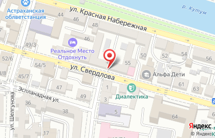 Торгово-сервисная фирма КомпАС на улице Свердлова на карте
