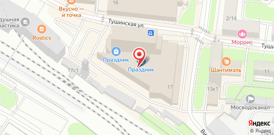 Студия эстетики тела LPG LAB на улице Тушинская на карте