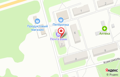 Почта России в Нижнем Новгороде на карте