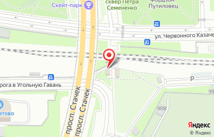 Кофейня Coffee Box на проспекте Стачек на карте