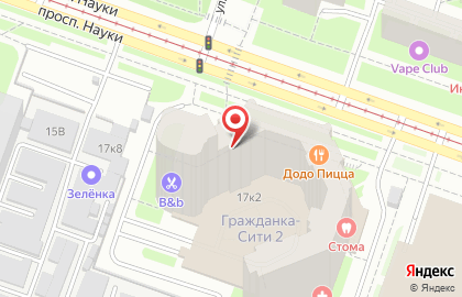 Пекарня-кондитерская Коржов в Калининском районе на карте
