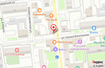 СКИД на улице Ленина на карте