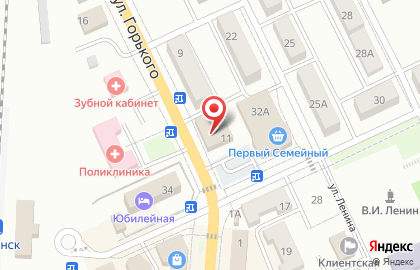 Магазин разливного пива BEERlin на улице Горького на карте