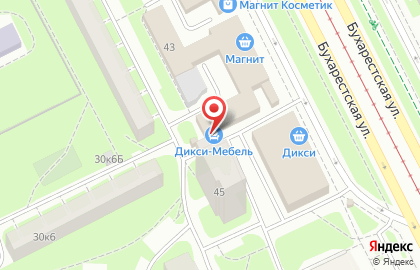 Медицинский центр Омега на Бухарестской улице на карте
