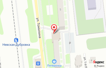 Супермаркет Пятёрочка в Санкт-Петербурге на карте