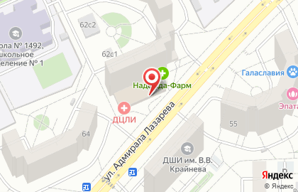 Банкомат МКБ в Москве на карте