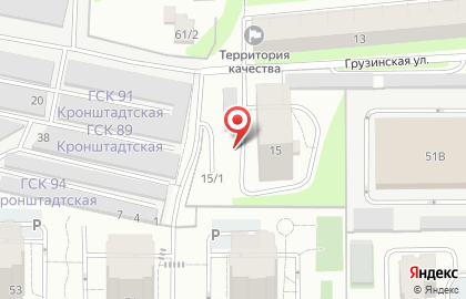 Автостоянка Привокзальная в Дзержинском районе на карте
