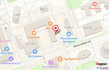 Пансионат Почта России в Зеленограде на карте