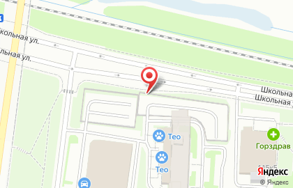 Автостоянка Приморский проспект на карте