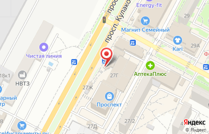 Комиссионный магазин техники Sкупка №1 на проспекте Кулакова на карте