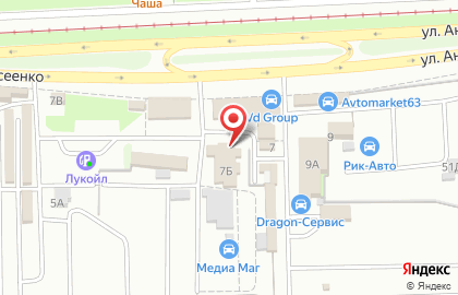АКБ-Сервис на улице Антонова-Овсеенко на карте