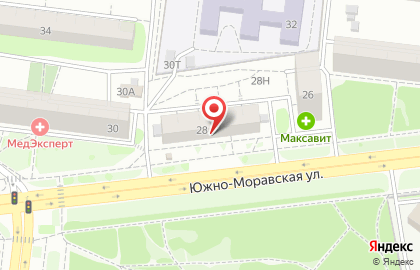 Магазин Санги Стиль на Южно-Моравской улице на карте
