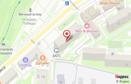 ЗАГС в Москве на карте