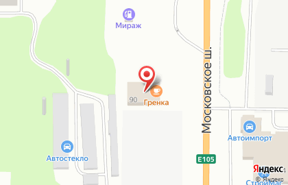 Столовая Гренка в Вышнем Волочке на карте