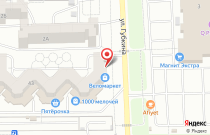 Салон интерьера Дельмар на карте