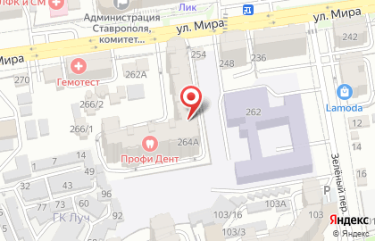 Дезис Ставрополь на карте