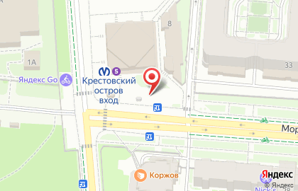 Форзиция на карте