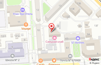 Адвокатский кабинет Содбоева С.В. на карте