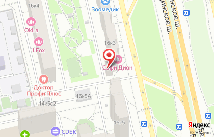Салон красоты Nail Sunny на метро Борисово на карте