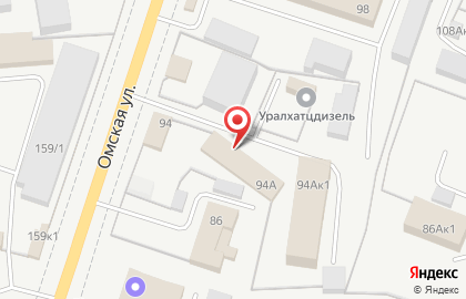 Автосервис Nord на Омской улице на карте
