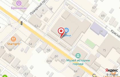 Супермаркет Пятёрочка в Москве на карте