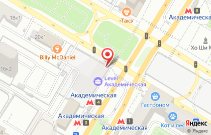 Сеть шаурменных Донеретто на улице Дмитрия Ульянова на карте