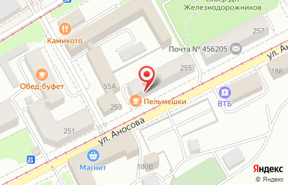 Магазин Ваш сад в Челябинске на карте