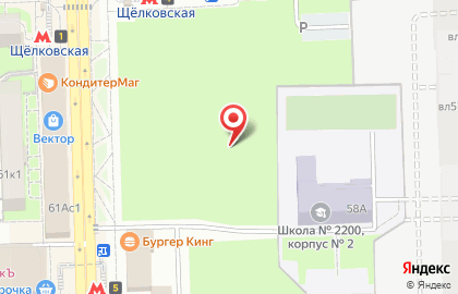 Клининговая компания Чистый Лис на 9-й Парковой улице на карте