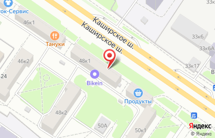 Ингосстрах на Кантемировской на карте