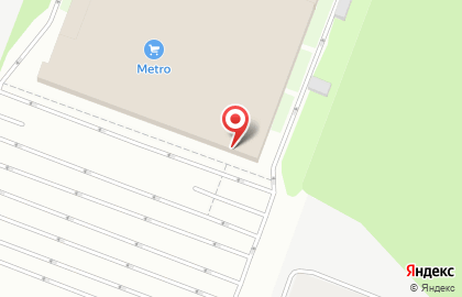 Центр мелкооптовой торговли Metro Cash and Carry в Октябрьском районе на карте