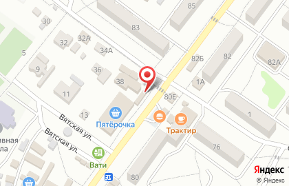 Магазин овощей и фруктов Organic на карте