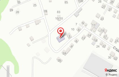 Детский сад №23 в Нальчике на карте