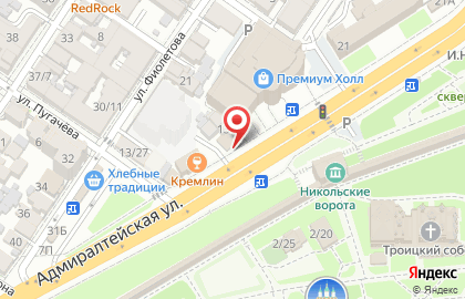 Салон оптики Моя Оптика на Адмиралтейской улице на карте