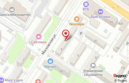 Школа скорочтения и развития интеллекта для детей и взрослых Iq007 на Московской улице на карте