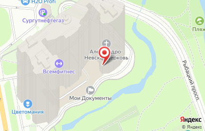 Музей Великий князь Александр Невский на карте