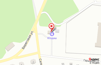 Юлдаш на Береговой улице на карте