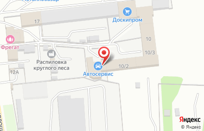 Автосервис в Барнауле на карте