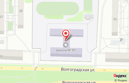 Футбольная школа Фабрика Чемпионов на Волгоградской улице на карте