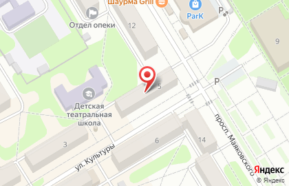 ОРТЕКА «Краснокамск Культуры 5» на карте