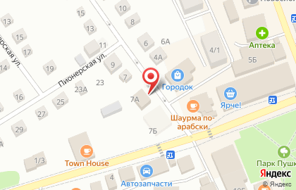 Магазин спортивных и рыболовных товаров на карте