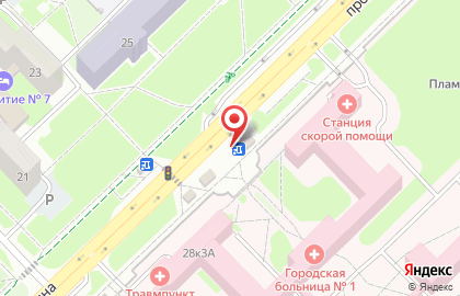 Доступная кофейня Подорожник на улице Бардина, 28/1 на карте