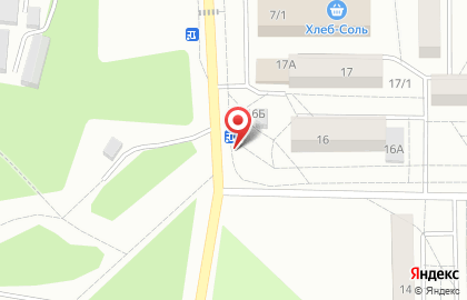 Киоск по продаже безалкогольных напитков на карте